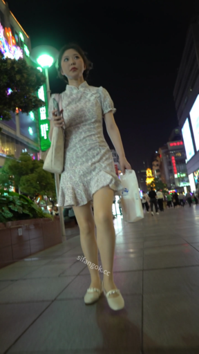 【永久专享】【WaltzCD】华尔兹2023系列之24碎花裙肉丝腿妹【1V】【864M】 预览图 2