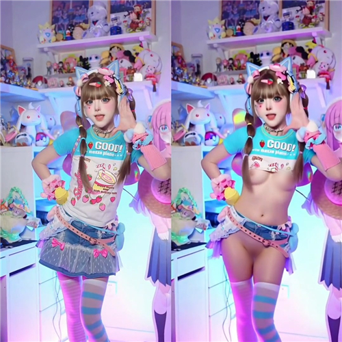 超能！AI脱衣网红美女万象合集 抖音风去衣裸舞对比 第七篇【230V】【1.58G】 预览图 11