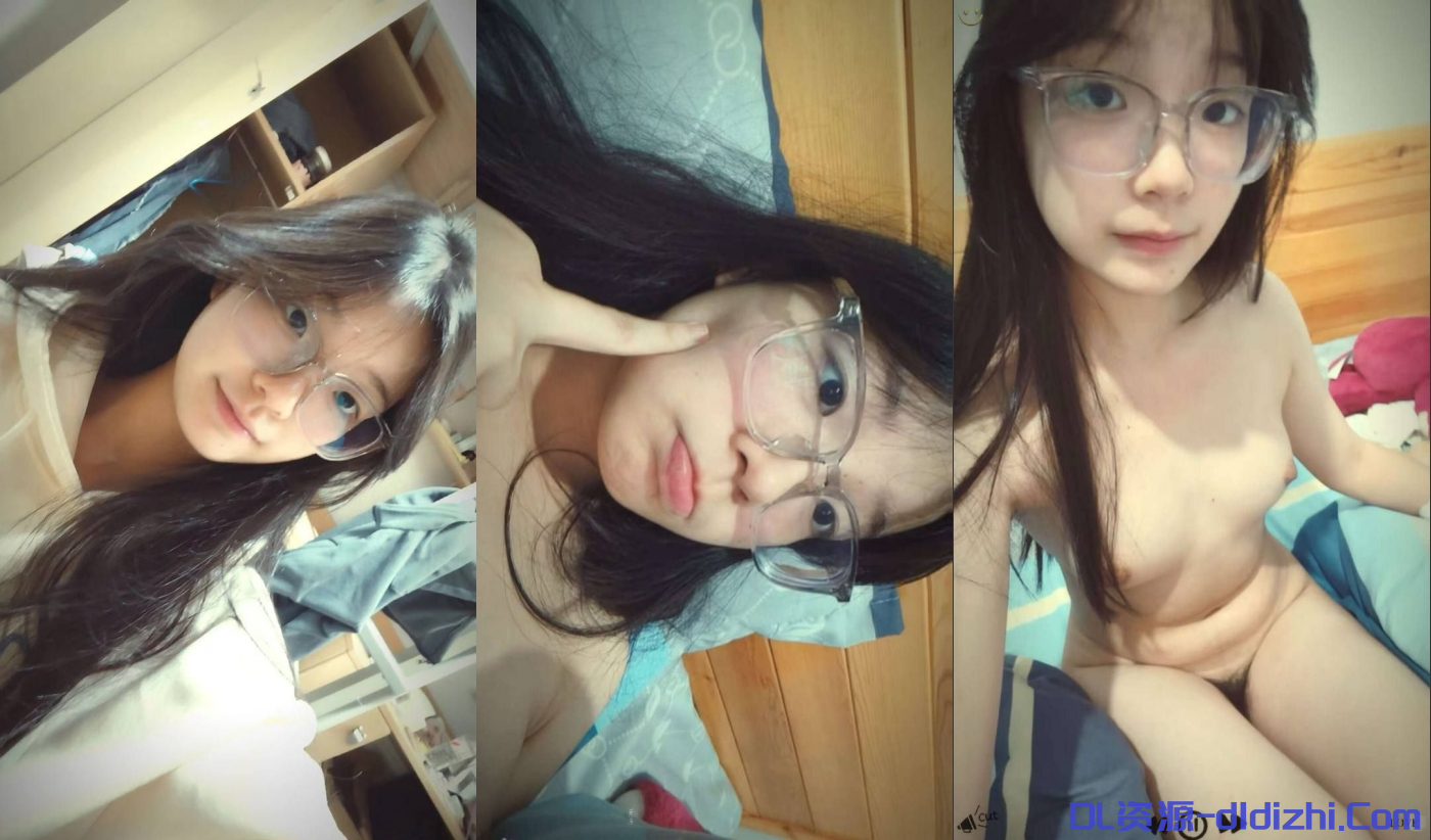 雲盤高質露臉洩密！單純眼鏡大學生【瑩瑩】極度反差一面，臉穴同框地瓜自慰與炮友做愛自拍(11V) 235.2MB 预览图 1