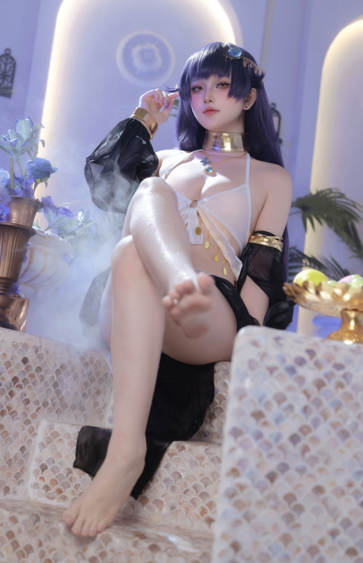 【足控福利】屿鱼 – 吾妻 同人舞娘 (碧蓝航线) 【45P 838MB】-福利岛