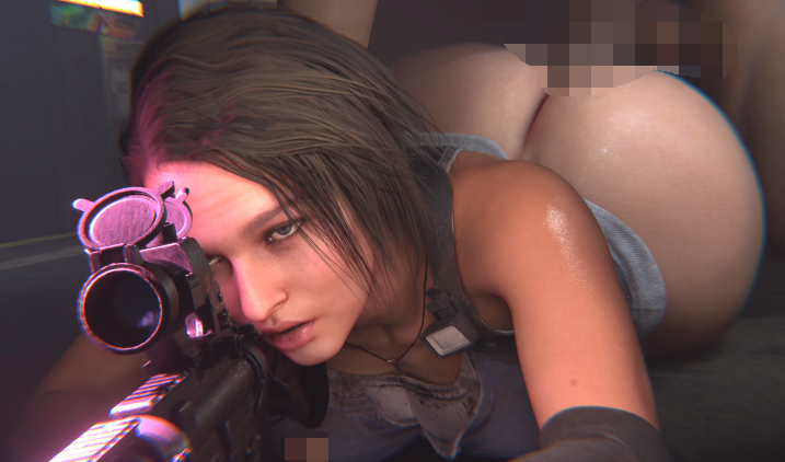 [3D]Concat1110 2601：吉尔 性感女警花执行任务中被黑人队友后入中出[1G] 预览图 1