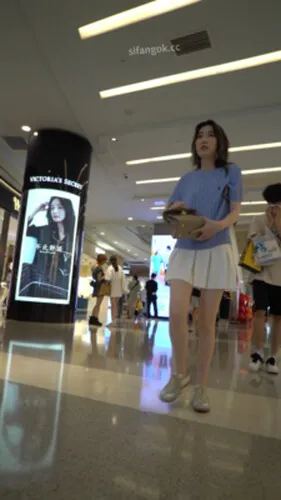 【永久专享】【WaltzCD】华尔兹2023系列之22蓝衣白裙灰内【1V】【357M】 预览图 4