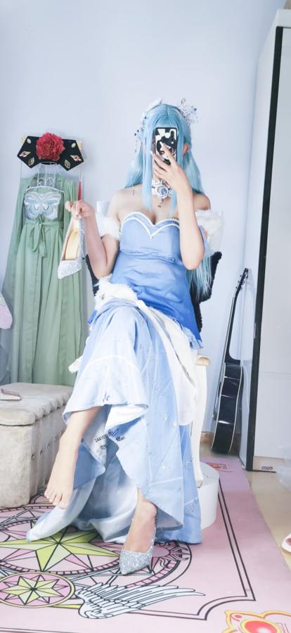 沐沐酱 王昭君 王者荣耀 cos 【1V 150MB】-福利岛