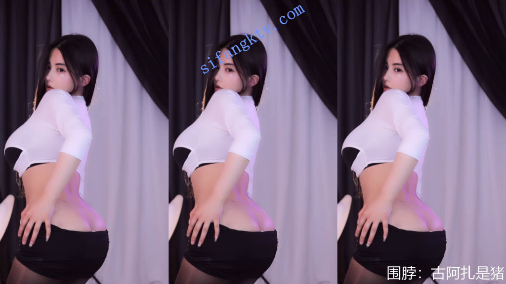 【虎牙古阿扎】4K画质-风骚大奶甩不停,黑丝诱惑-第二期【4V】【3.01G】 预览图 1