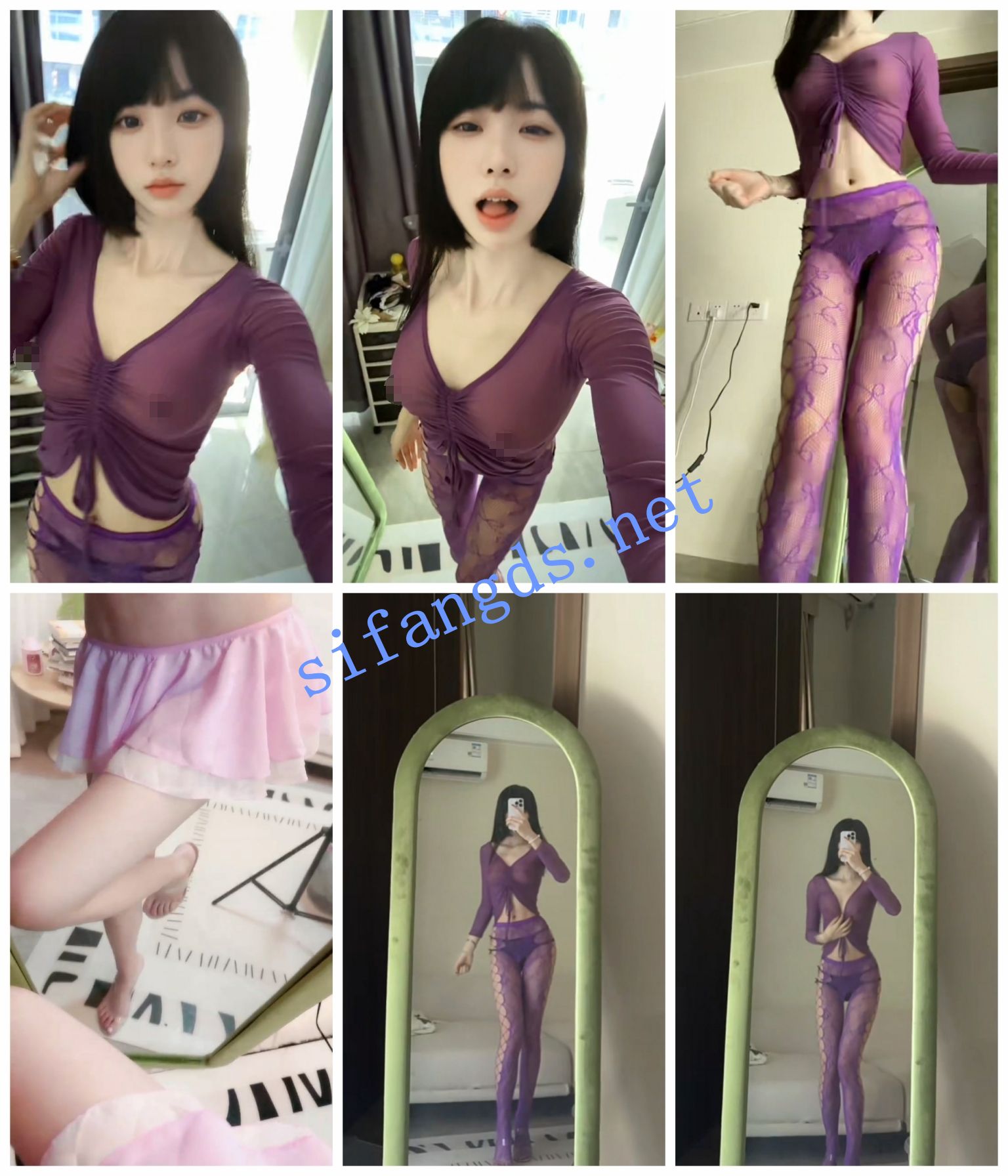 B站 江心月 顶级颜值身材 露脸透视点 目前最大尺度合集【6V16P】【15.6M】 预览图 2