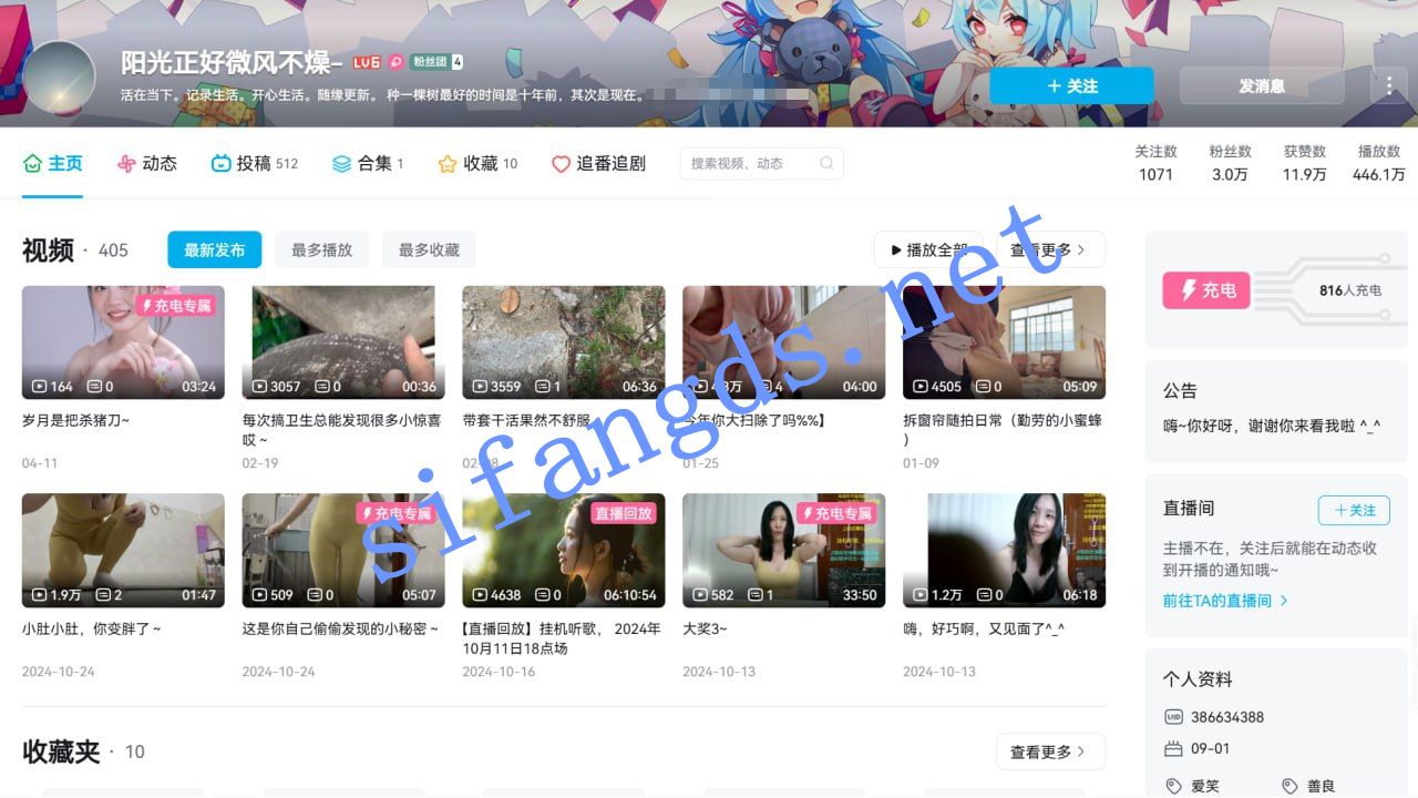 B站 阳光正好微风不燥 吊钟巨乳良家 露点 阳具自慰 勾引【13V】【1.05G】 预览图 1