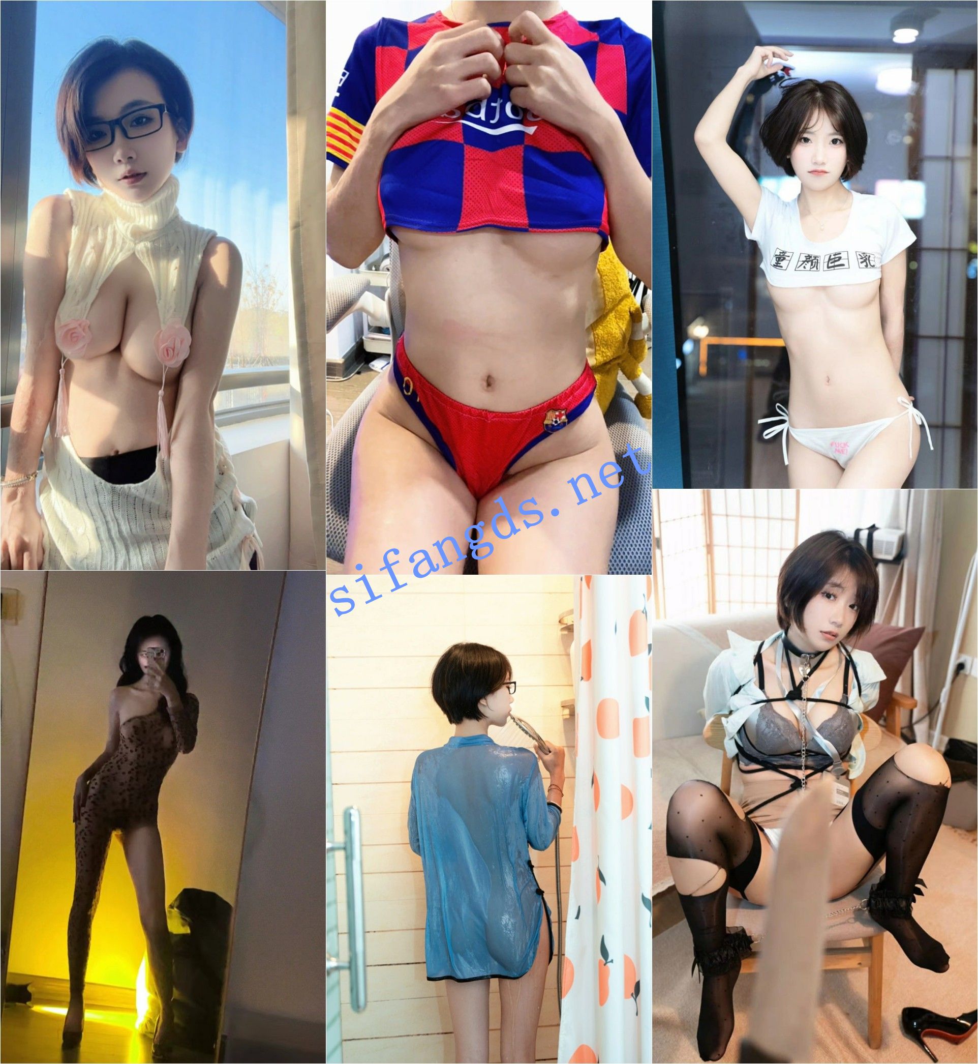 B站 花生-牛轧糖 18万粉 端庄高贵眼镜御姐 大尺度反差合集【92P3V】【32M】 预览图 4