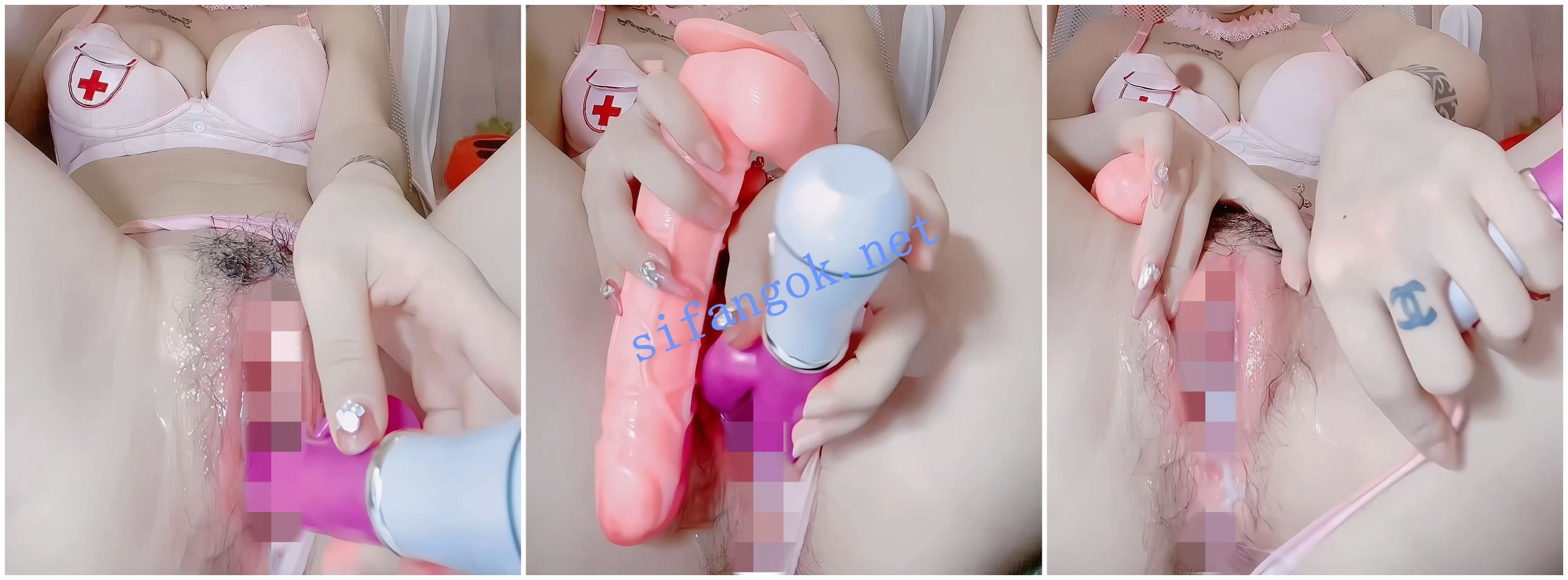 【花椒福利】极品满背纹身粉穴【^•͈༝•^ฅ】自X骚舞【10V】【1.79G】 预览图 2