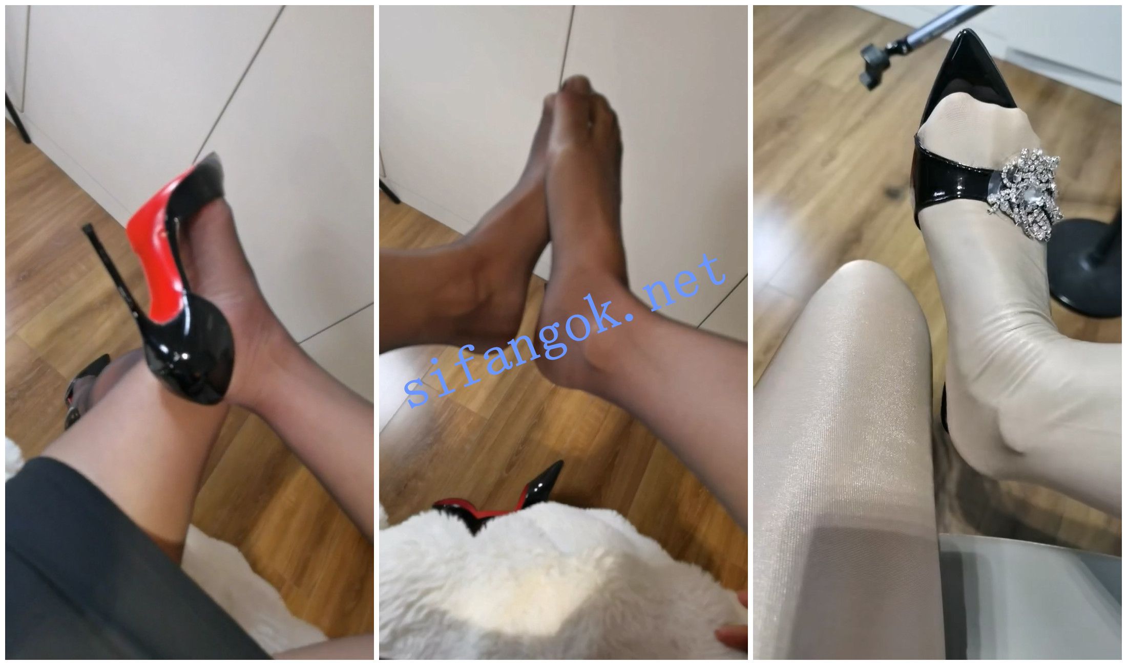 【快手福利】风骚高跟丝袜熟女【二嫂你的王】自X丝袜诱惑【9V】【4.75G】 预览图 6