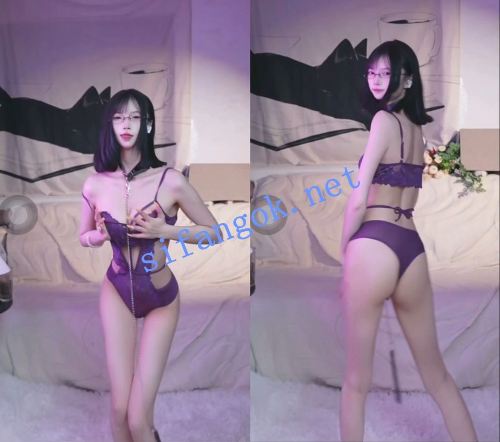 【B站】芥子柒鸭 情趣内衣 胸贴 定制骚舞 1V【1V】【139M】 预览图 4