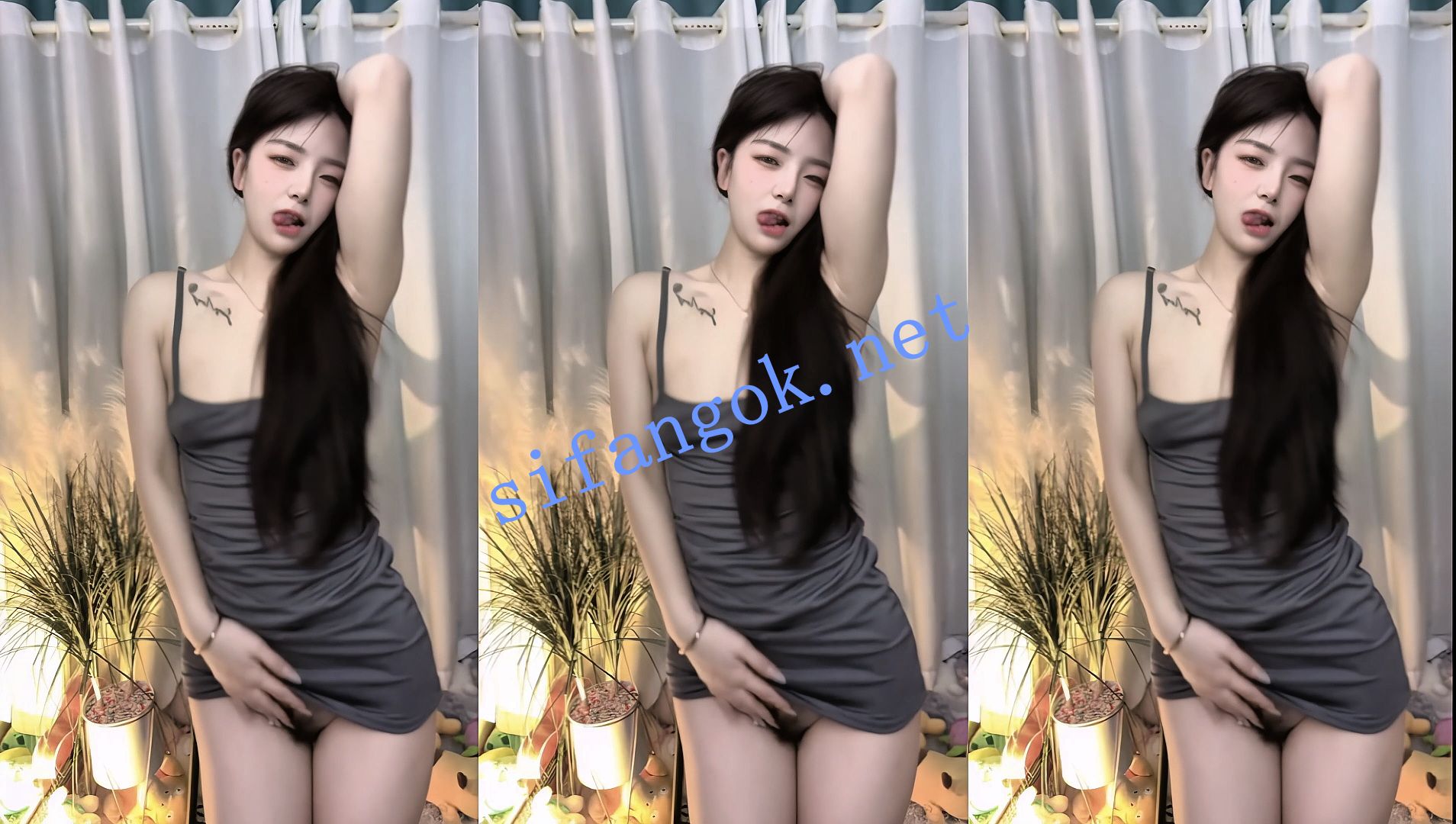 【BIGO】泡芙 直播大开露逼3V 如砍瓜切菜轻松简单【3V】【228M】 预览图 7