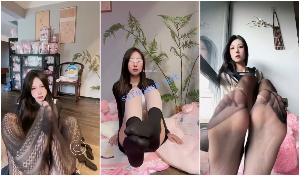 【抖音福利】丝足甜妹【立早张的章】丝足诱惑【12V】【2.78G】 预览图 5