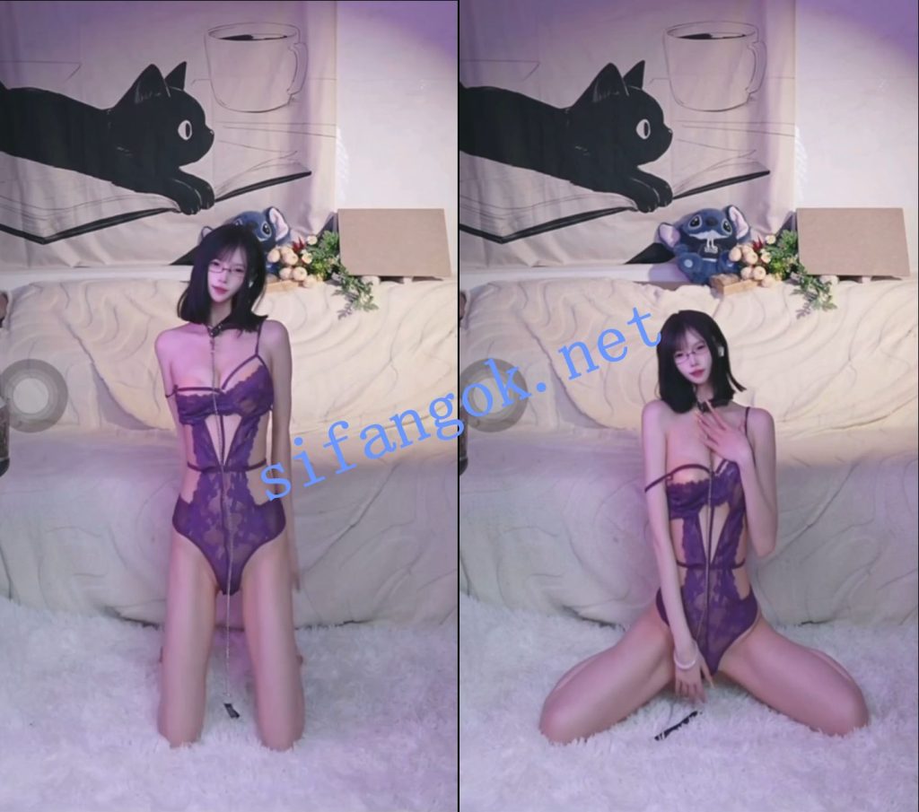 【B站】芥子柒鸭 情趣内衣 胸贴 定制骚舞 1V【1V】【139M】 预览图 6