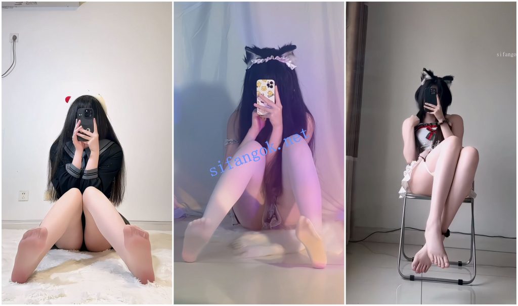 【抖音福利】苗条嫩妹【王米米】诱惑丝足擦边【33V】【440M】 预览图 2