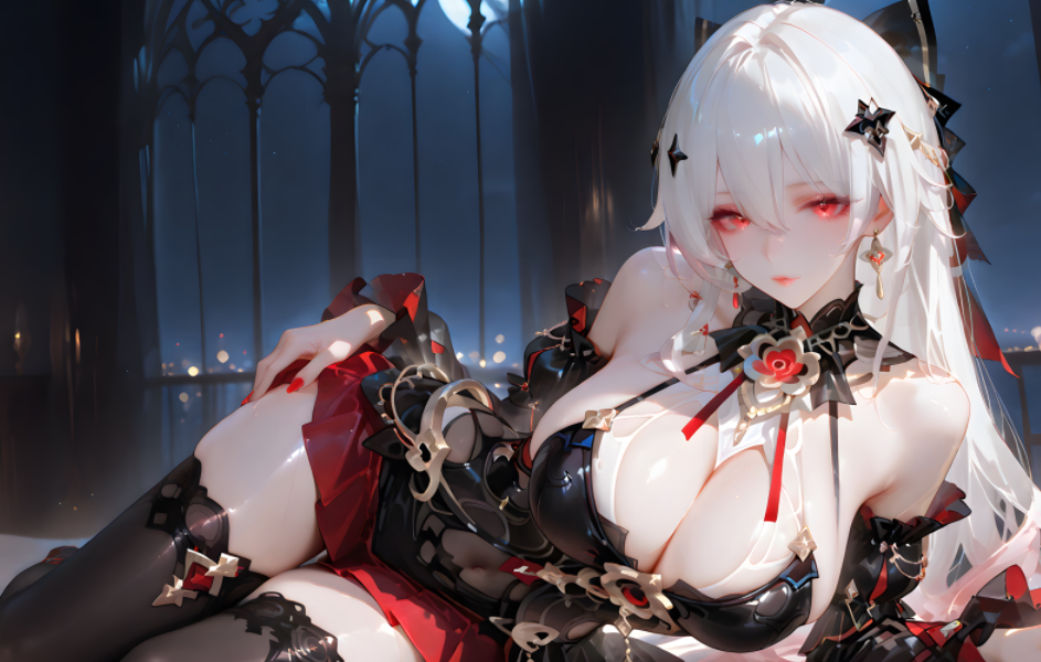 [Hajily]泽特 大丽花 菲比 红莲：暗影 英仙座 月下誓约[2.5G]-福利岛