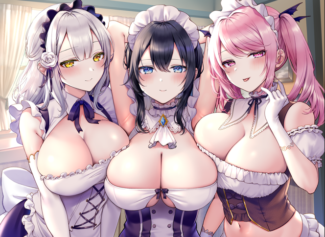 RJ01316975 女仆新娘后宫~与匹配到的美少女JK的甜蜜亲热&乱交做爱 【8A3.46G】-福利岛