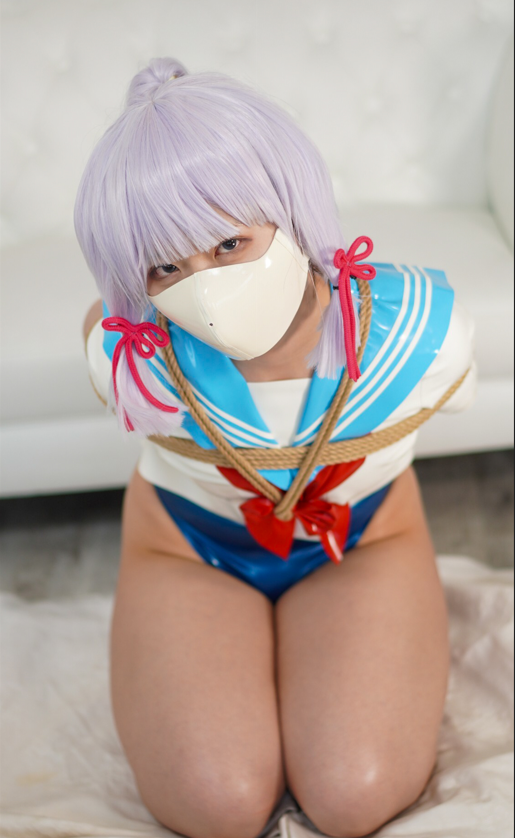 [ムームー@夢かき屋代表]写真集『囚われの白鷺』 神里绫华【619P7V0.99G】-福利岛