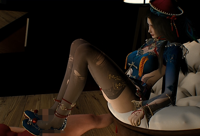 115313wang(黑仔)：玉玲珑(墨行衣) 性感黑丝妈妈被借宿的巨根同学侵犯中出[5.4G]-福利岛