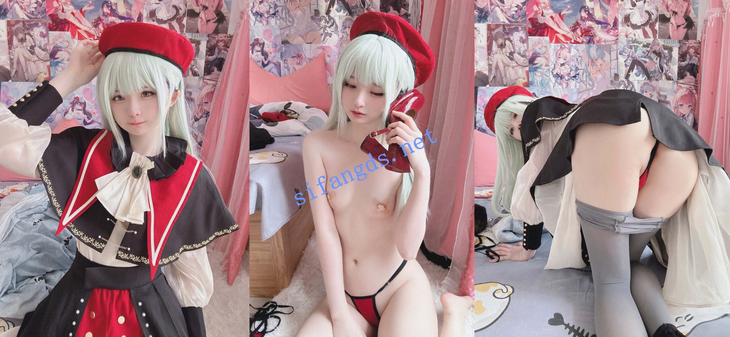 ⭐ 网红福利姬 【习呆呆】露逼尿尿 肛塞爆菊 大尺度视图【37P3V】【475M】 预览图 4