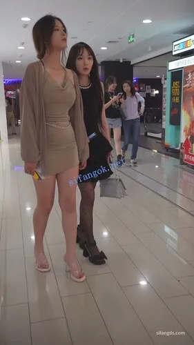 【永久专享】(BC-SSS-099)抄底两位花纹黑丝小姐姐..性感包臀短裙粉色窄内【1V】【1G】 预览图 2