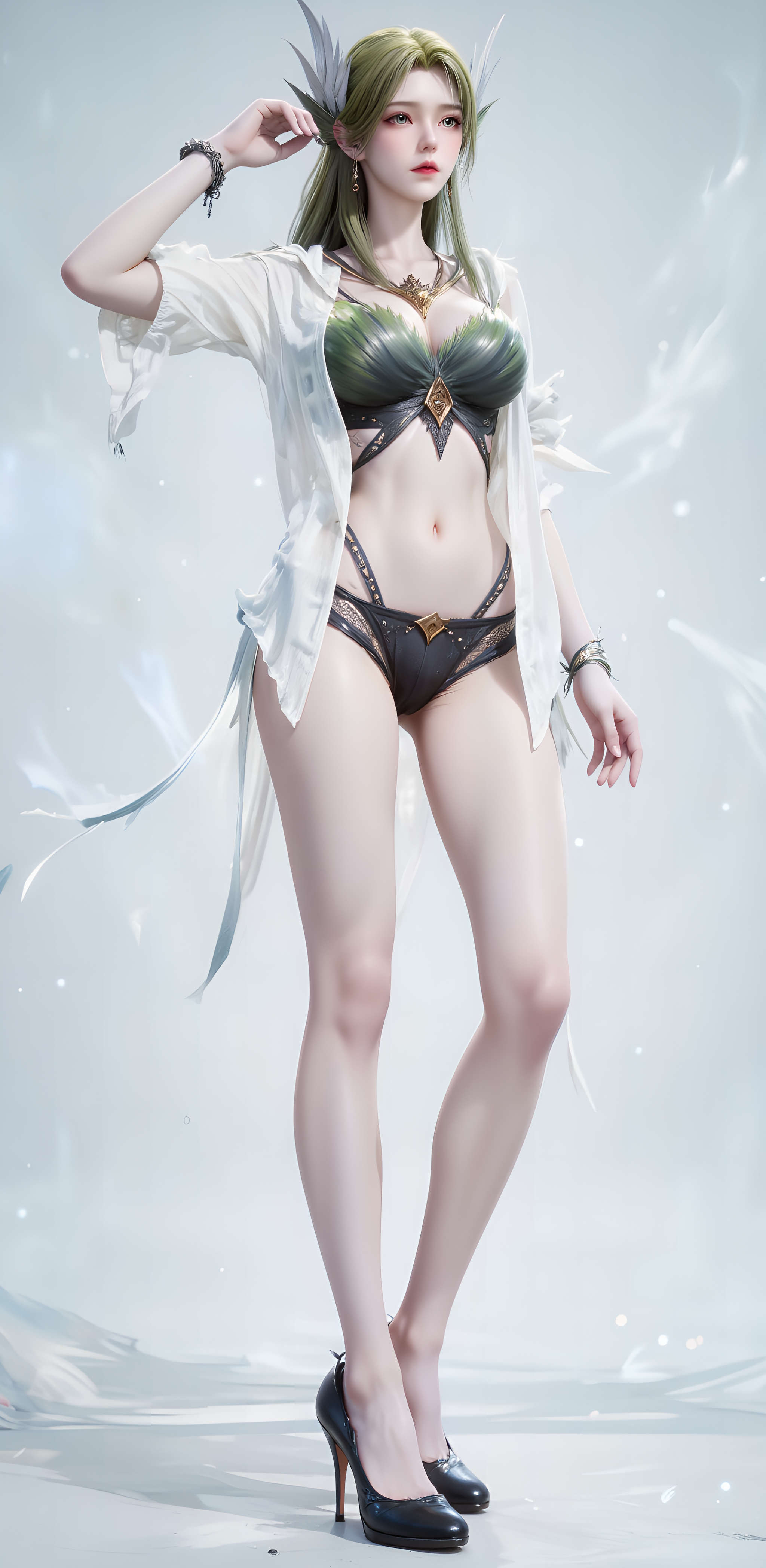 [AI国漫]（搬运至260131）绝世唐门-碧姬【64P】【579MB百度云】 预览图 2