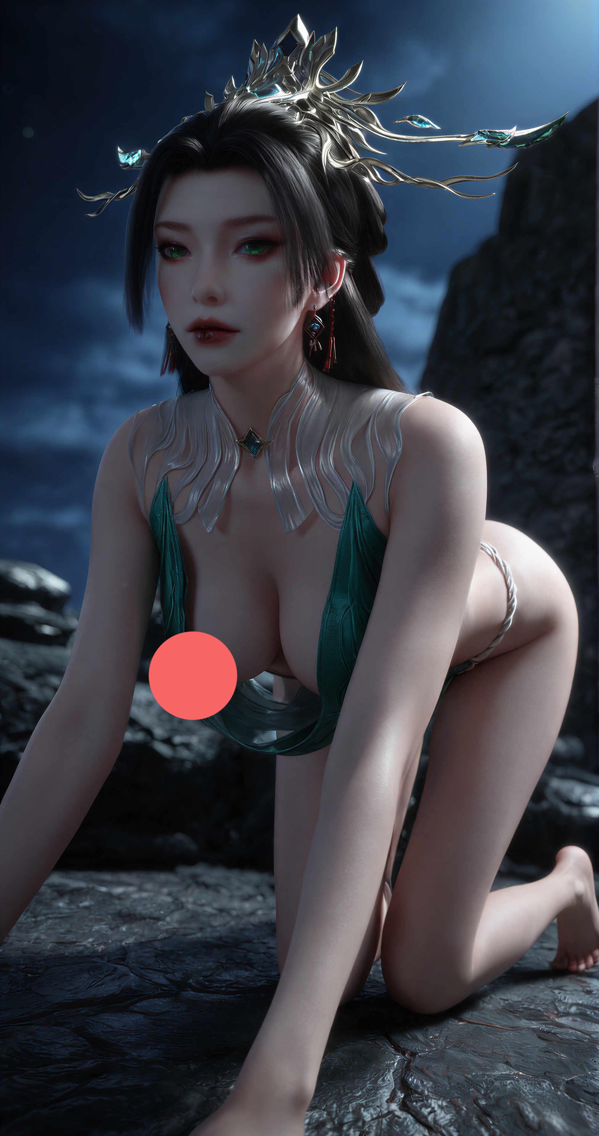 [AI国漫]（搬运至260201）百炼成神-青萝【黑猫】【122P】【1.03G百度云】 预览图 2