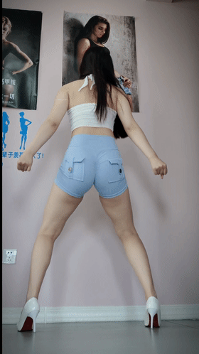 【无在线播放】【B站】【广场舞】妍妹--极品健身臀摇摆，超清热舞视频【33V】【4.84G】 预览图 5