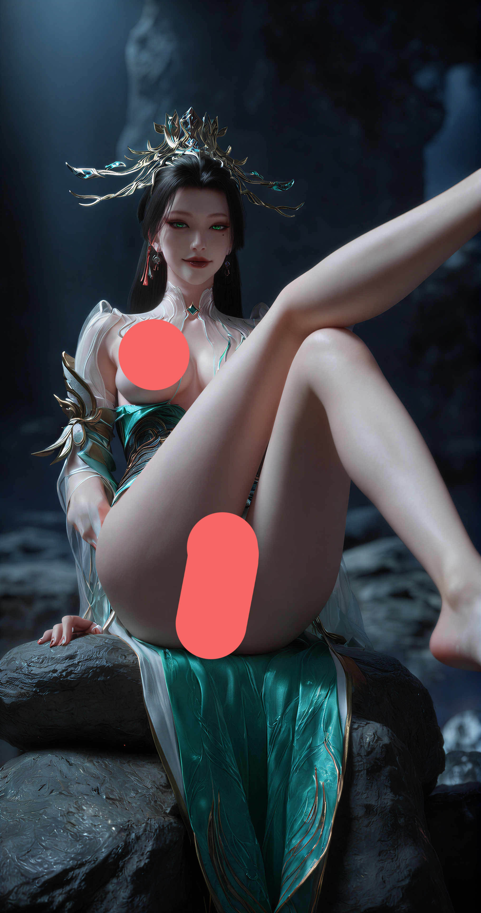 [AI国漫]（搬运至260201）百炼成神-青萝【黑猫】【122P】【1.03G百度云】 预览图 4