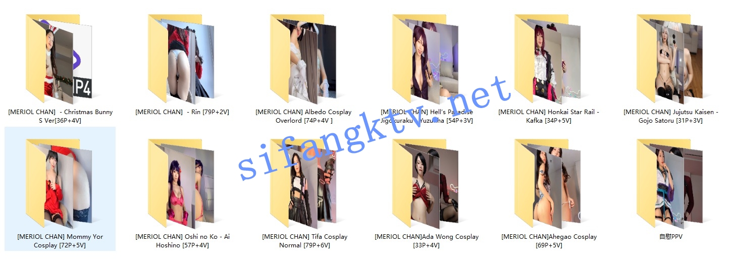 ❤️新加坡网红meriol_chan高价11套大尺度写真+自慰PPV大礼包【624P49V】【9.88G】 预览图 15