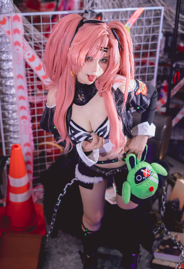 Pyoncos (ピオン) cosplay Nicole Demara 绝区零 妮可 原皮【52P193M】-福利岛