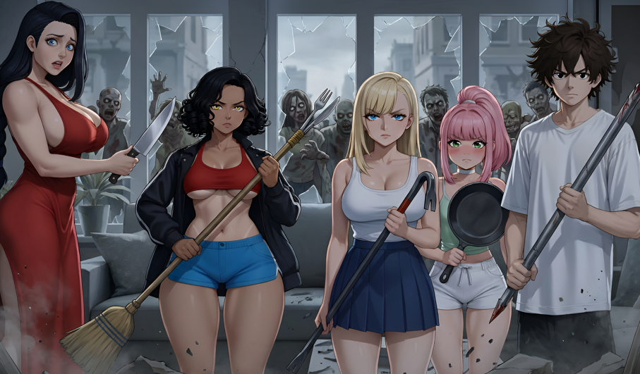 [欧美SLG/汉化] 和前任的家人一起被僵尸困住 v1.3+dlc[PC+安卓/2.2G]-福利岛