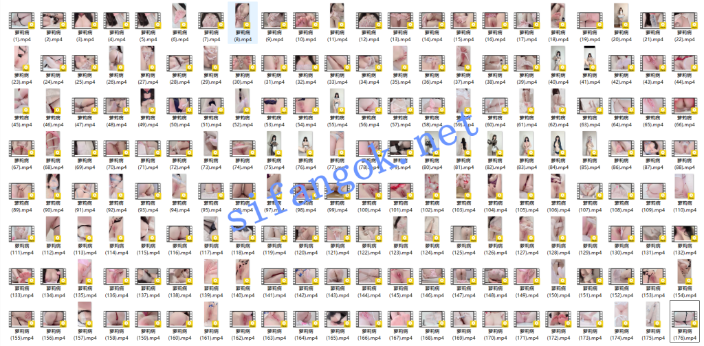 ❤️推特极品裸舞福利姬❤️萝莉病 裸舞自慰全资源大合集【176V】【7.57G】 预览图 7