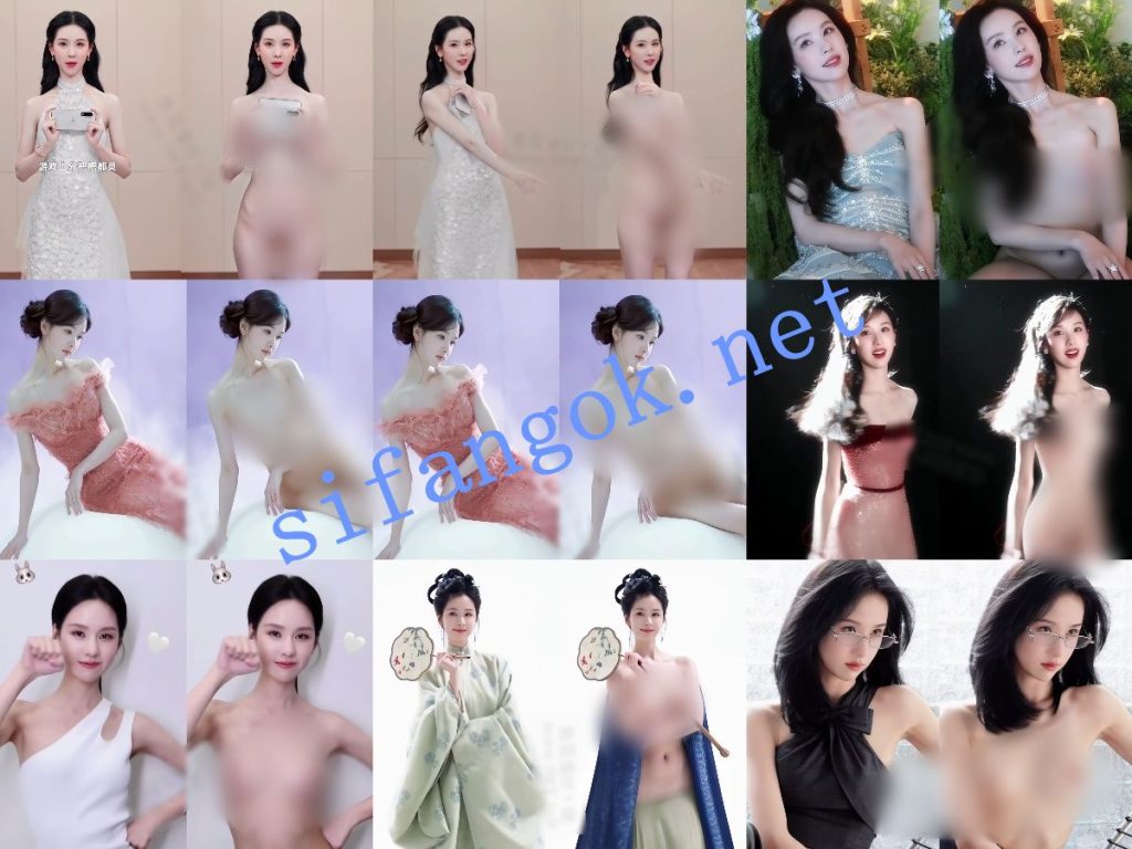 【AI重磅】最新整理10套抖音明星网红 脱衣舞蹈+日常脱衣2.2【10V】【1.96G】 预览图 2