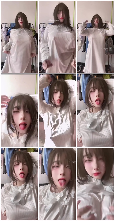 ❣️推荐❣️快手颜值嫩妹【小莫宝】大奶粉穴，一小撮毛好性感，道具自慰，痴女形态淫语调教【9V】【243M】 预览图 6