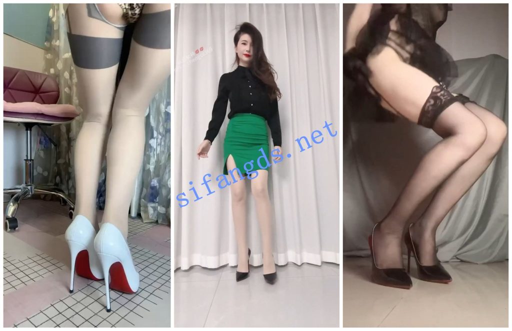 【无水印】【快手福利】极品丝袜高跟美少妇【丝丝女神】丝足诱惑足X【14V】【210M】 预览图 6