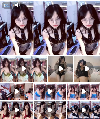 B站 清月付费定制 清纯嫩妹 露奶露屁股情趣丁字诱惑骚舞【70V】【745M】 预览图 6