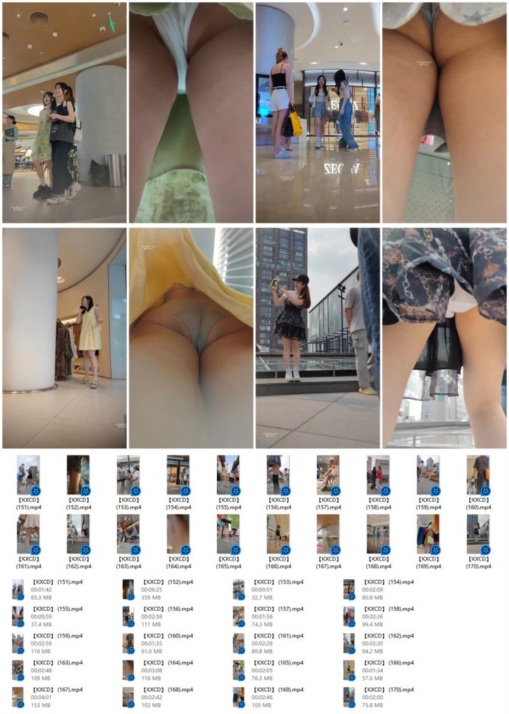 【永久专享】❤️精品推荐❤️步行街拍抄底大神『KXCD』系列合集第7季20V 专挑年轻好看质量高的小姐姐【20V】【1.97G】 预览图 3