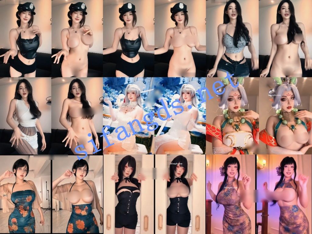 【AI重磅】大神最新更新10位抖音网红博主 脱衣舞蹈日常超顶【10V】【14G】 预览图 8