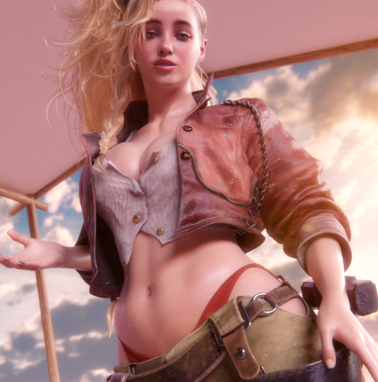 Pantsushi 2602：Gemma works on a great sword 杰玛 性感御姐圆润肉臀黑色巨根爆肏中出[260M]-福利岛