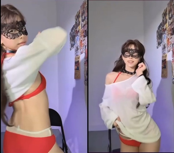 【快手】甜.. 情趣内衣 上帝视角 付费舞蹈 会议直播 8V【8V】【534M】 预览图 8