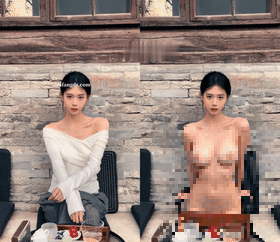 【AI重磅】程儿 硝子 未来星 小钰钰子脱衣舞蹈生活视频对比【4V】【5.99G】 预览图 10