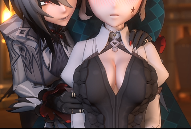 3Dessjit 2026.02.08 原神 丘丘人肉棒测验 阿蕾奇诺+琳妮特[160M]-福利岛