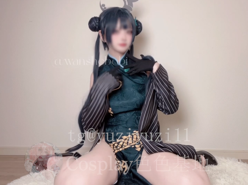 斓毒 蔚蓝档案龙华咲妃cos紫薇 【2V 749MB】-福利岛