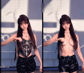 【Ai重磅】30分钟版本 轩子巨兔等8位网红AI脱衣对比 2K超清【8V】【12.1G】 预览图 14