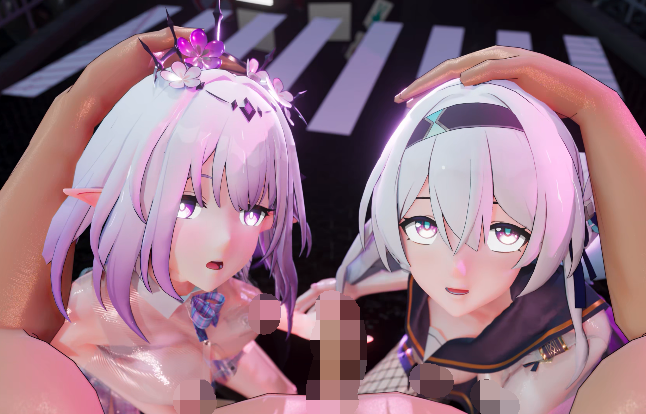 Charmium 2506 遐蝶 流萤 Firefly & Castorice[2.3G]-福利岛