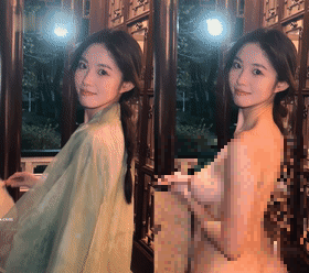 【Ai重磅】30分钟版本 轩子巨兔等8位网红AI脱衣对比 2K超清【8V】【12.1G】 预览图 23