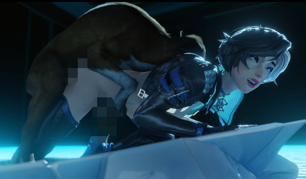 BlueBerg 2601：冰月花雪+2B+莉莉+蒂法 性感女神狼人巨根激情爆肏[160M]-福利岛