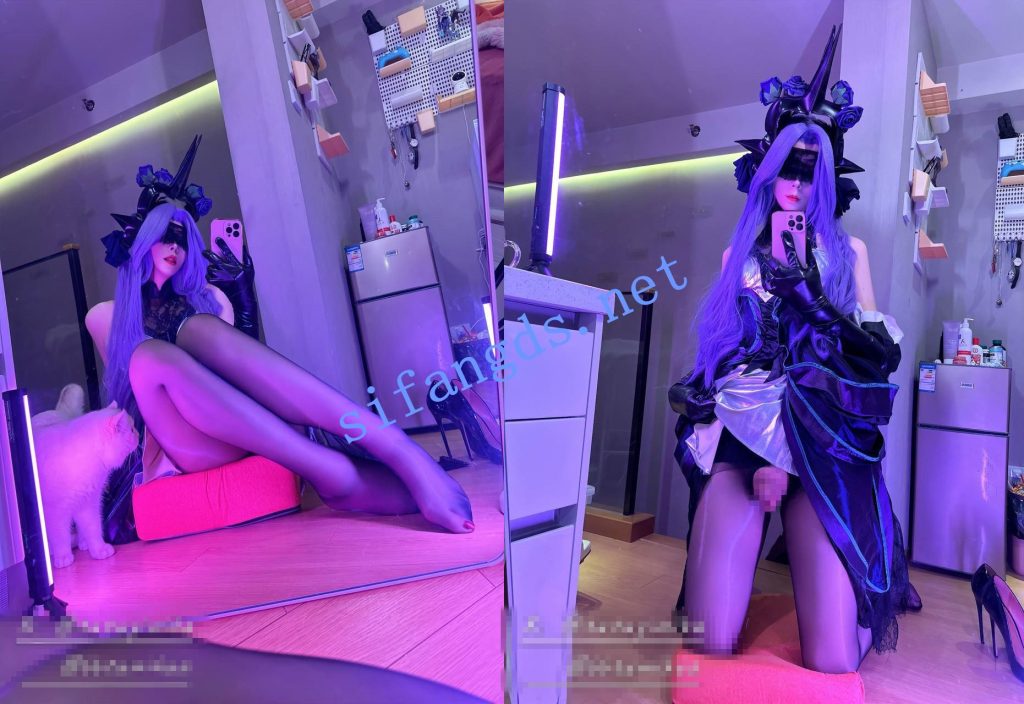 超高颜值网红TS 188高个冷白皮【丝芙兔】付费福利，推荐【61V】【8.51G】 预览图 17