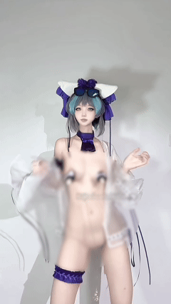 推特新晋顶级COS 希尔薇 10月最新COS柴郡反差裸舞沐浴【10V】【202M】 预览图 7