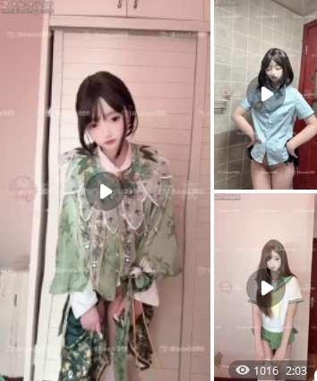 👑 推特 小迟 520门槛 全网首发，超高颜值纯欲反差小母狗，JK弹力插阿黑颜自慰，各种造型look裸舞【33V】【712M】 预览图 4